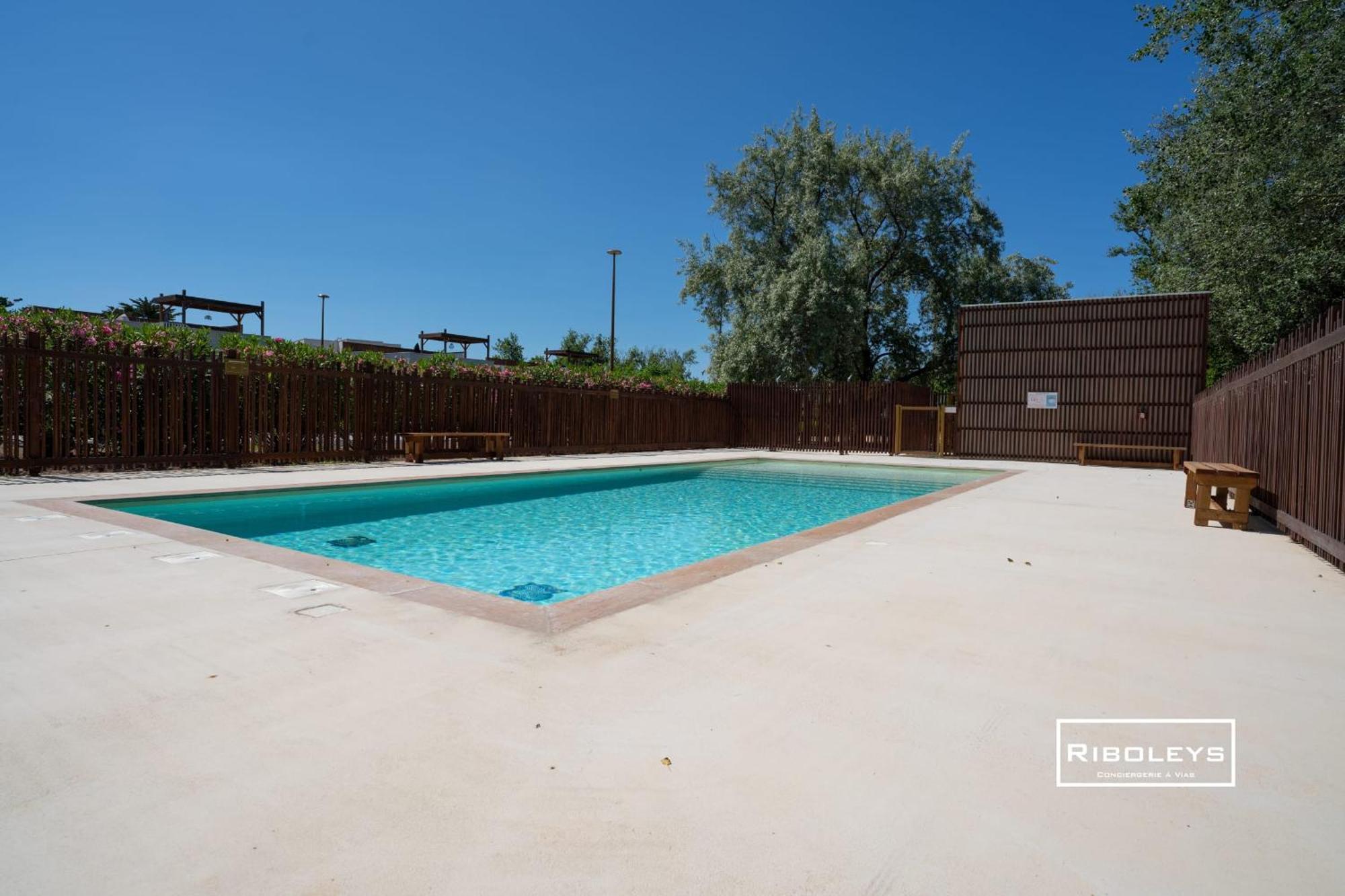 Villa T3 Climatisee En Residence Avec Piscine فيا المظهر الخارجي الصورة